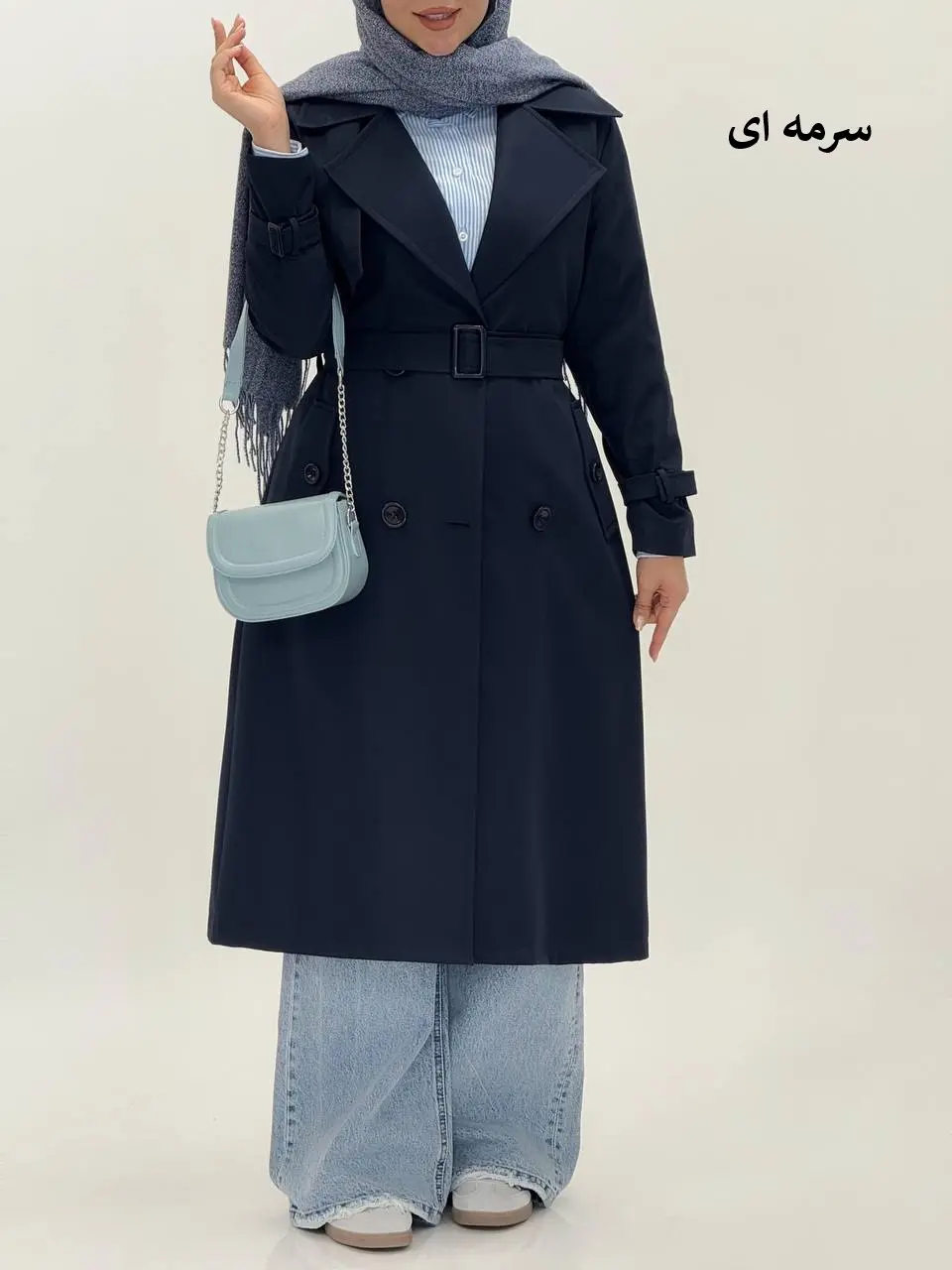 3575-بارونی آستردار شیما